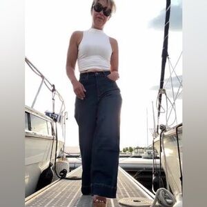 Lee Wide Leg Trousers